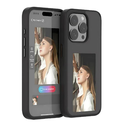 Etui na telefon z ekranem E-Ink