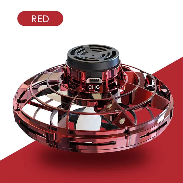 Magiczny latający dron UFO, latający spinner