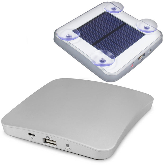 Przenośna ładowarka (power bank) solarna z przyssawkami