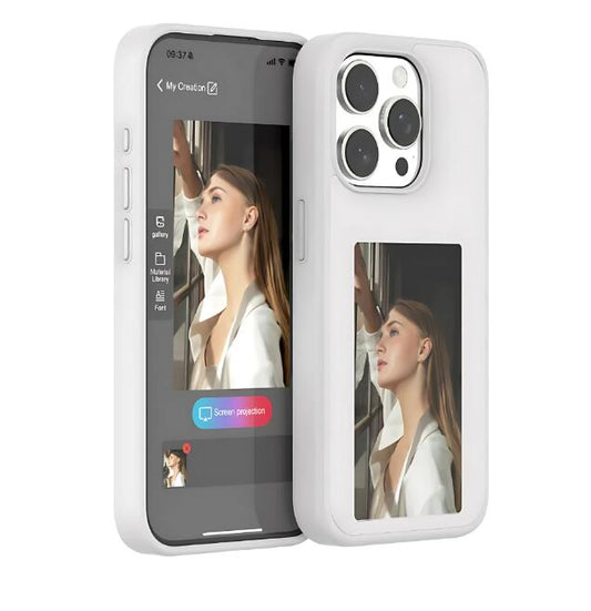 Coque de Téléphone DIY avec Écran E-ink de Projection
