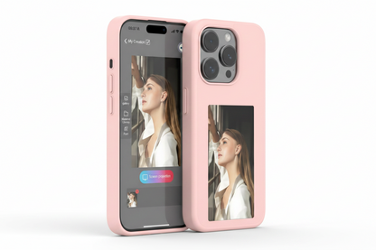 Coque de Téléphone DIY avec Écran E-ink de Projection